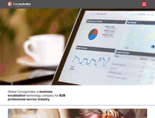Tablet Screenshot of consignindex.com
